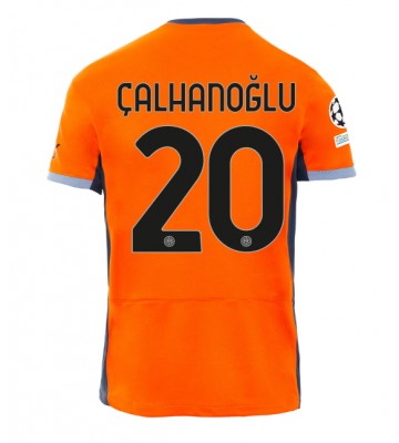Inter Milan Hakan Calhanoglu #20 Tredje trøje 2023-24 Kort ærmer